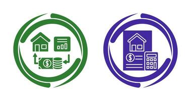 Investment and Accounting Icon vector