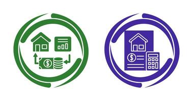 Investment and Accounting Icon vector