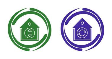 Lift and Rotate Icon vector