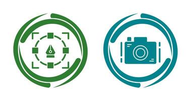 Camera and vector Icon