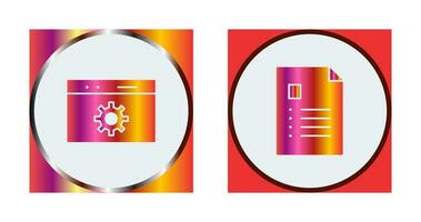 analytics and web optimization Icon vector