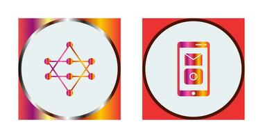 Networks and Mobile Applications Icon vector