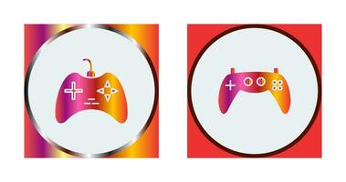 Gaming Console and Gaming Console Icon vector