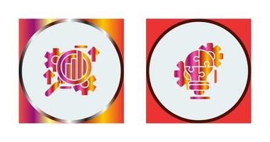 Analysis and Problem  Icon vector