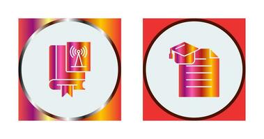 Wireless and Degree Icon vector