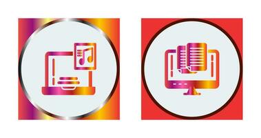 Music and Paste Icon vector