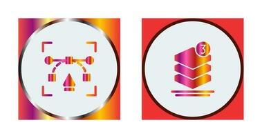 vector and layer Icon