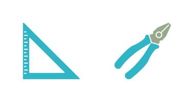 Set Sequare Icon vector