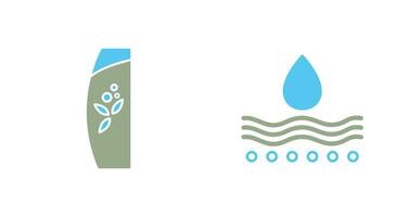 Natural and Moisture Icon vector