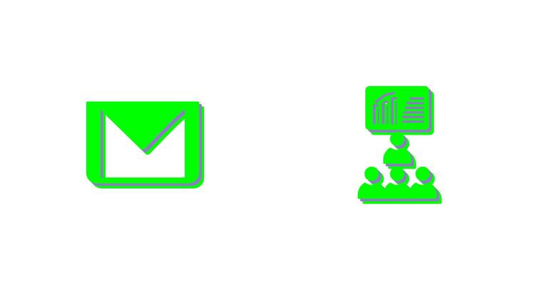 e mail and class  Icon