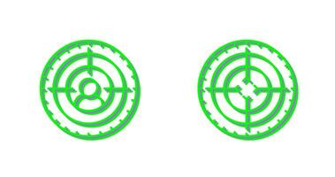 Goal and Target Icon vector