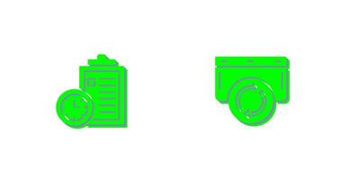 Time Management and Refresh Icon vector