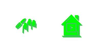 Manicure and video Icon vector
