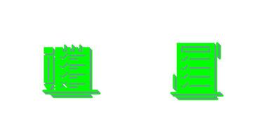 Survey Checklist and To do List Icon vector