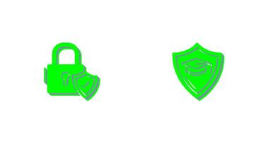 Secure and Education  Icon vector