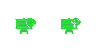 Presentation and Arrows Icon vector