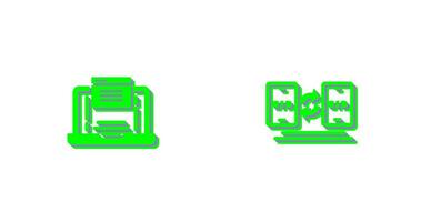 Website and Data Transfer Icon vector