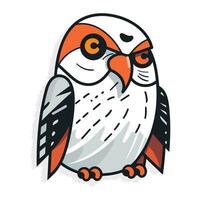 Penguin doodle icon. Vector illustration for your design