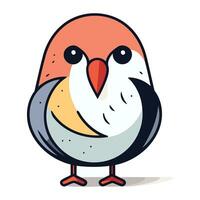 Cute Bird Stickers 8933905 Vector Art at Vecteezy