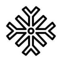 frozen symbol icon vector