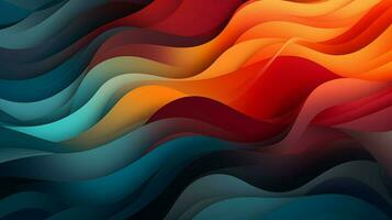 abstract backdrop illustration with multi colored design photo