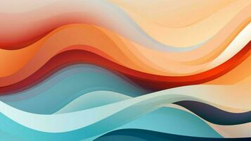 abstract backdrop illustration with multi colored design photo