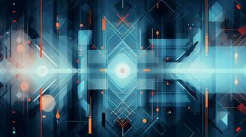 abstract background pattern with futuristic design element photo