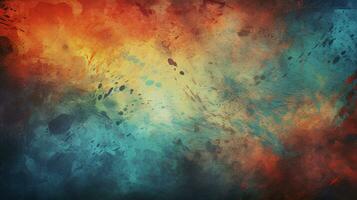 abstract background with grungy spray painted illustration photo