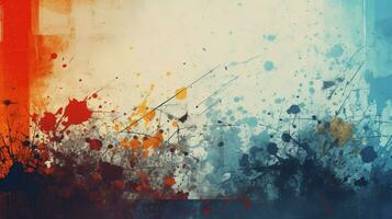 abstract background with grungy spray painted illustration photo