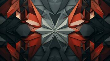 abstract geometric shapes create modern ornate wallpaper photo