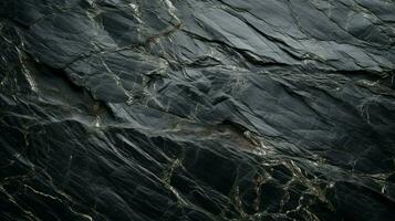 abstract granite pattern on wet black stone photo