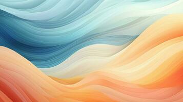 abstract nature design with wave pattern backdrop photo