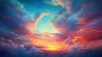 beauty in nature sky an abstract dramatic display photo