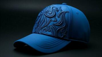 azul béisbol gorra simboliza moderno Deportes Moda foto
