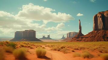 driving through monument valley extreme beauty vanishing photo