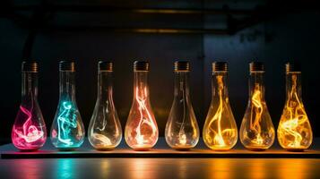 glowing filament ignites ideas for innovative solutions photo