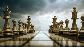 Rey Guías torre empeñar defiende en ajedrez batalla foto