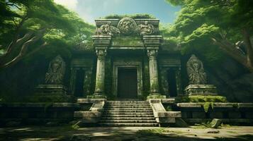 majestic mausoleum of ancient god spiritual journey photo