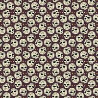 Day of The Dead vector seamless pattern