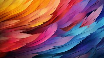 multi colored abstract background with vibrant flying photo