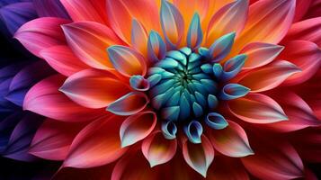 natures beauty captured in colorful flower close up photo