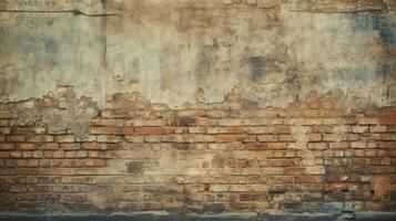 old brick wall with dirty pattern frames building exterior photo