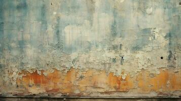 old building walls grunge stained weathered run down photo