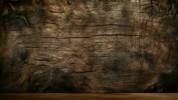 old hardwood plank on tree trunk backdrop photo