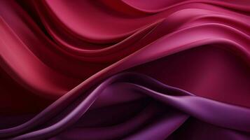 smooth satin waves create abstract elegance backdrop photo