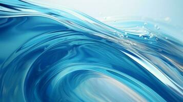 smooth wave pattern pouring liquid refreshment creativity photo