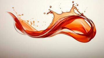 smooth wave pattern pouring liquid refreshment creativity photo