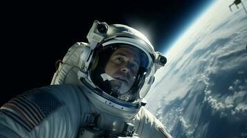 the spacewalk is a movie about space and the astronaut photo