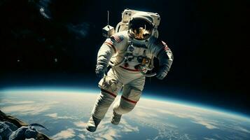 the spacewalk is a movie about space and the astronaut photo