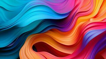 vibrant colors blend in abstract backdrop pattern photo